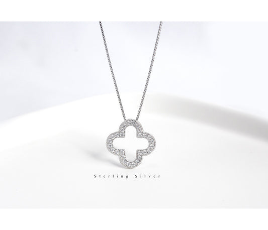 Simple Temperament S925 Silver Personality Women