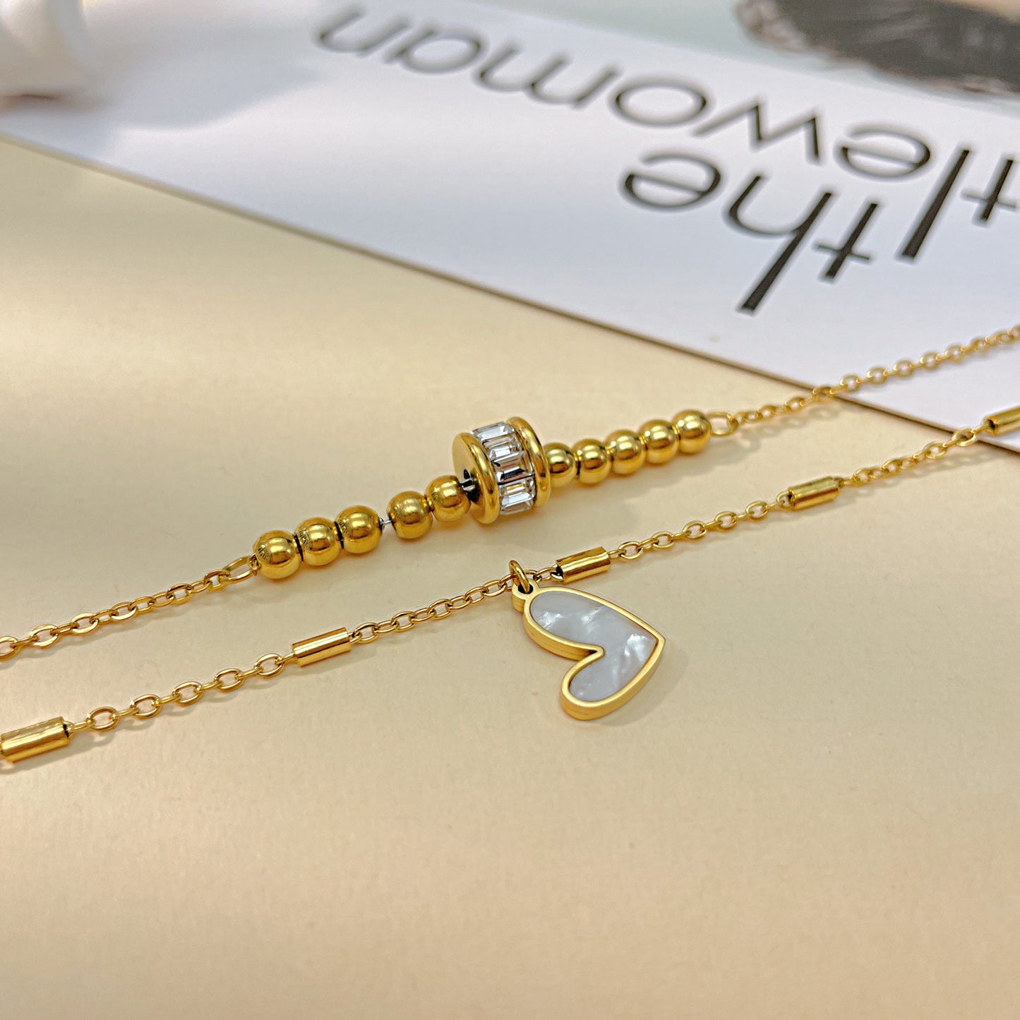 Classic Love Heart Ankle Chain