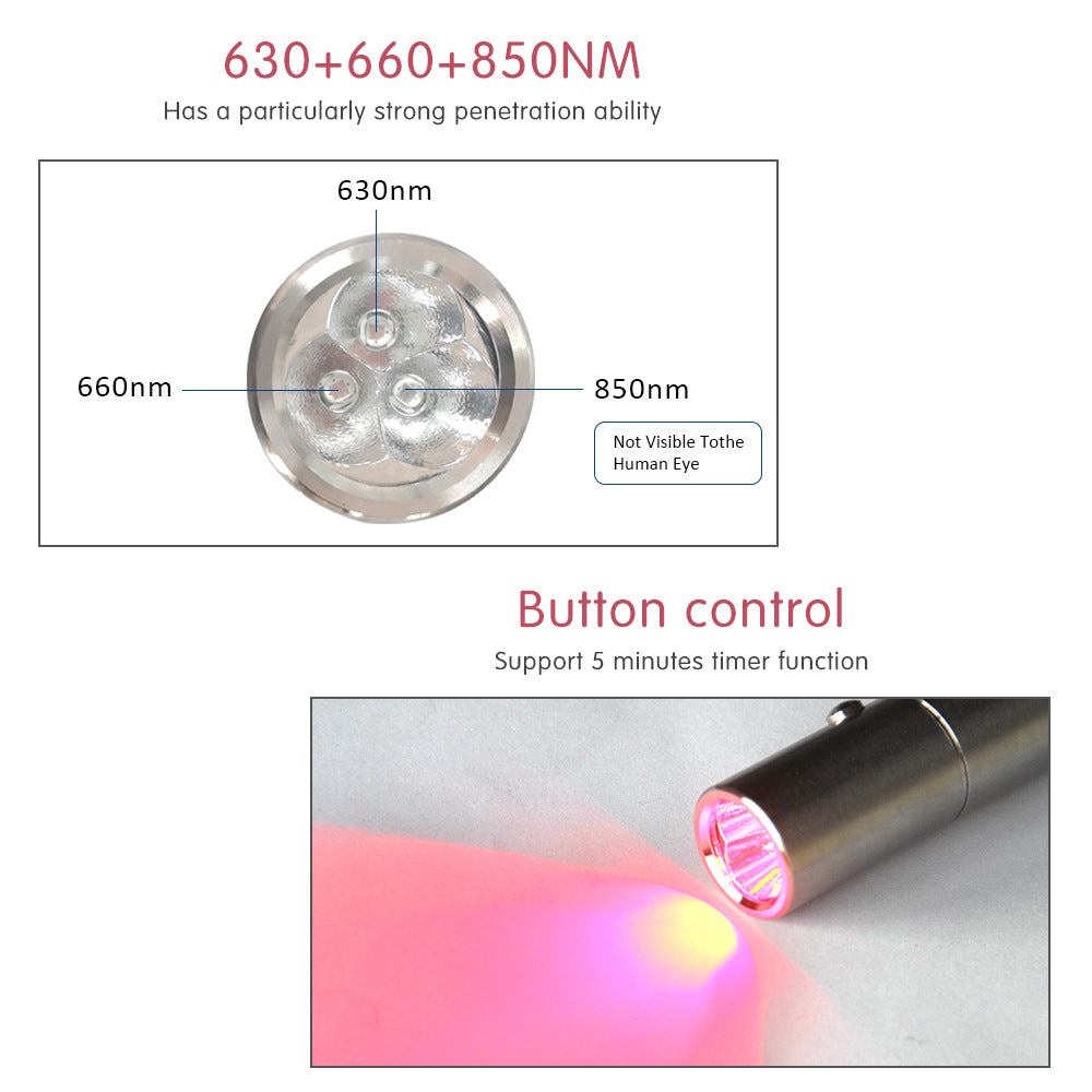 Led Therapy Flashlight